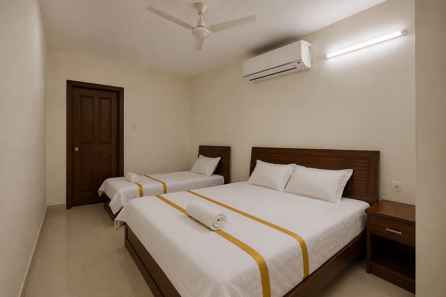 Deluxe room at Sri Ranganatha Swamy Temple Guest House
